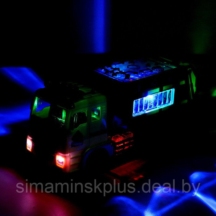 АВТОГРАД Машина "Мусоровоз", свет и звук, работает от батареек - фото 5 - id-p219578725