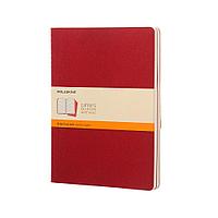 Блокнот "Cahier Journal Xlarge", А4, 190x250 мм, 60 л, 3 шт, клюквенный