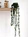 Искусственный эвкалипт цветы растения в горшке кашпо Лиана декоративная Зелень суккуленты для декора дома, фото 5