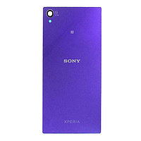 Задняя крышка (стекло) для Sony Xperia Z1 фиолетовый