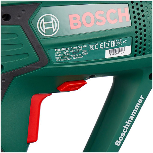 Перфоратор Bosch PBH 2100 RE (06033A9320) - фото 9 - id-p98830968