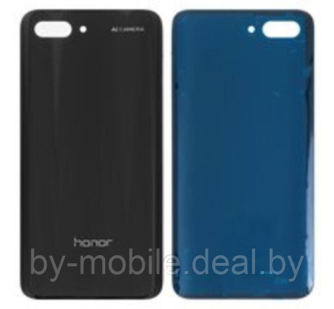 Задняя крышка (стекло) для Huawei Honor 10 (COL-L29A) черный - фото 1 - id-p219548694