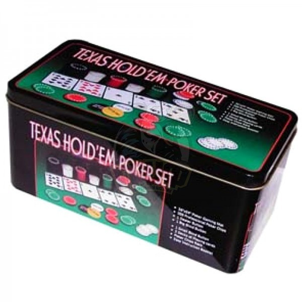 Набор для покера в коробке на 200 фишек (арт. CM-T22) - фото 1 - id-p219585350