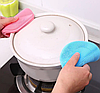 Мочалка силиконовая для мытья посуды / Многоразовая губка для чистоты, цвет МИКС, фото 2