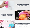 Мочалка силиконовая для мытья посуды / Многоразовая губка для чистоты, цвет МИКС, фото 5