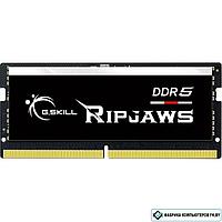 Оперативная память G.Skill Ripjaws 32GB DDR5 SO-DIMM PC3-44800 F5-5600S4040A32GX1-RS