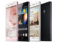 Дисплейный модуль HUAWEI P6 черный/белый в рамке, фото 2