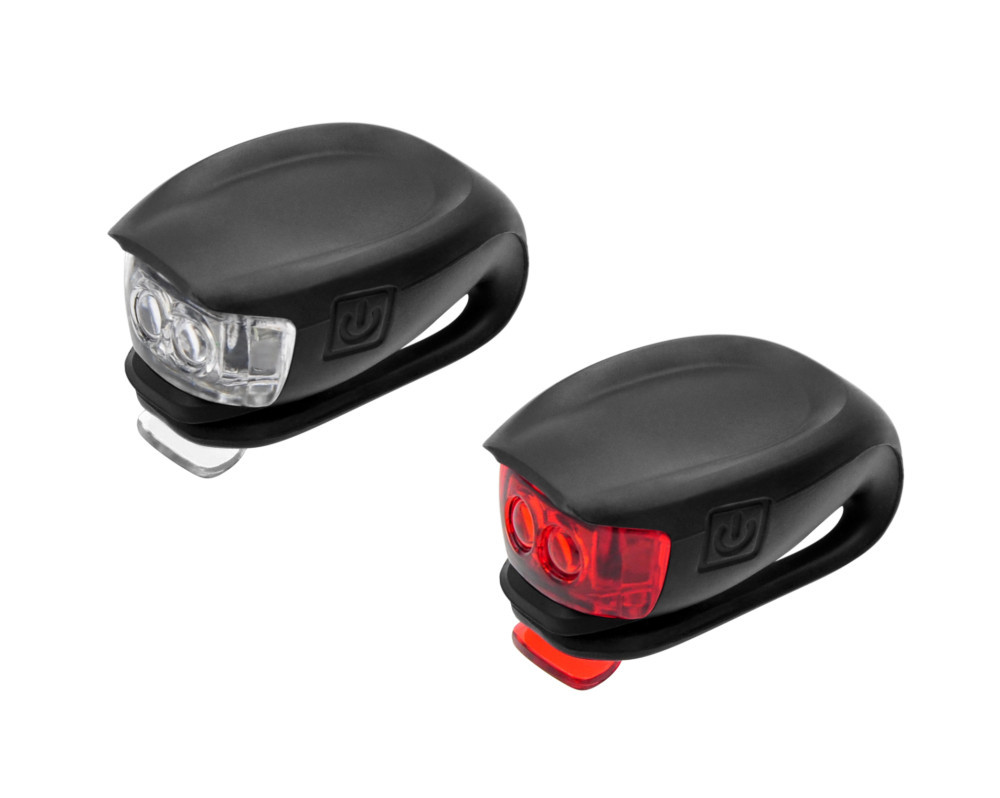 Комплект фонарей д/велосипеда, JY-267-2JA.