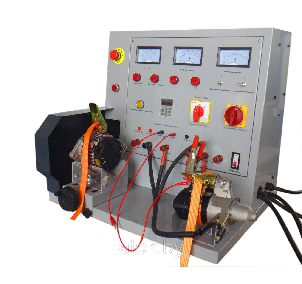 Электрический стенд для проверки генераторов и стартеров KraftWell арт. KRW220Inverter