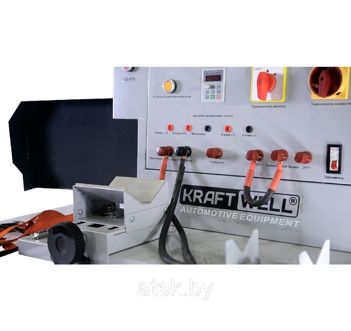 Электрический стенд для проверки генераторов и стартеров KraftWell - фото 8 - id-p219585248