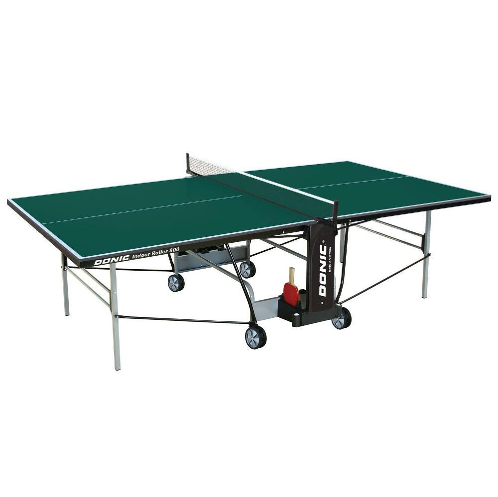 Теннисный стол DONIC INDOOR ROLLER 800 (Зеленый) - фото 1 - id-p219564902