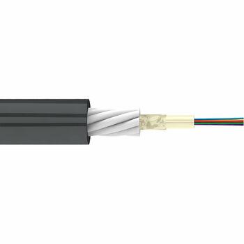 Оптоволоконный кабель 9/125 одномодовый Cabeus STW-9-01x08-ARM-FB-PE-OUT 8 волокон черный - фото 1 - id-p219587838