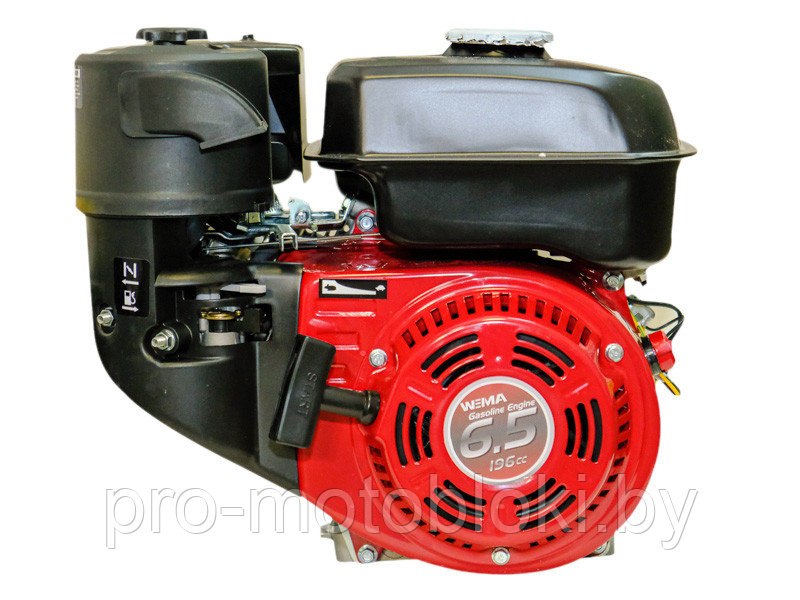Бензиновый двигатель Weima WM168FB (6,5 л.с.) под шпонку 19,05 мм (Q shaft)
