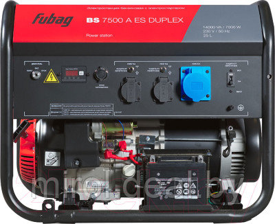 Бензиновый генератор Fubag BS 7500 A ES D / 641087 - фото 3 - id-p219593343