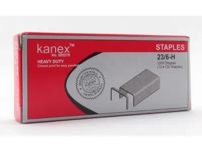 Скобы для степлера KANEX №23/6 (Цена с НДС) - фото 1 - id-p78452586