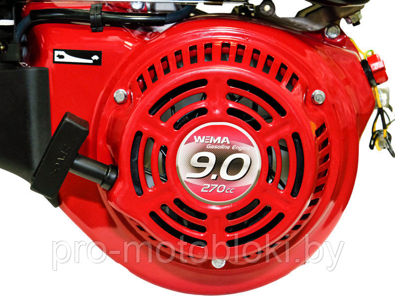 Бензиновый двигатель Weima WM177F (9,0 л.с.) под шпонку 25 мм (S shaft) - фото 5 - id-p21651814