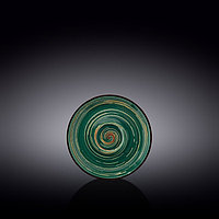 Блюдце Wilmax Spiral, d=12 см, цвет зелёный