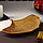 Блюдо для фруктов Доляна «Ракушка», 23×15 см, цвет золотой, фото 2
