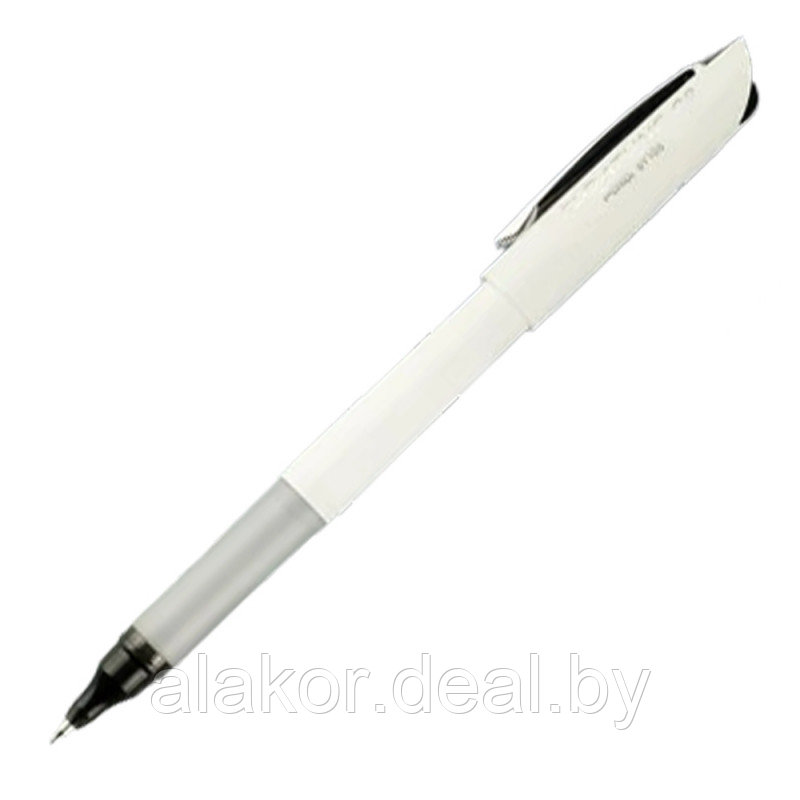 Ручка-роллер Pentel "Floatune", 0.8 мм, стерж. черный, корпус белый - фото 1 - id-p219596641