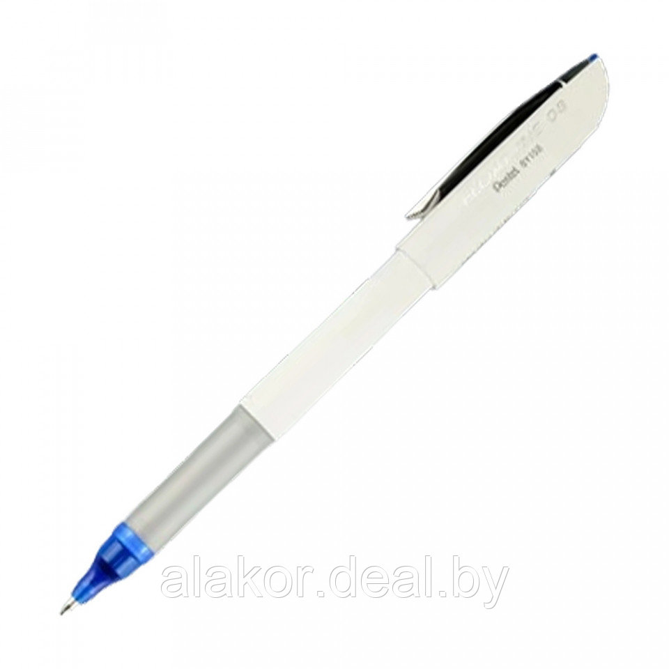 Ручка-роллер Pentel "Floatune", 0.8 мм, стерж. синий, корпус белый - фото 1 - id-p219596646