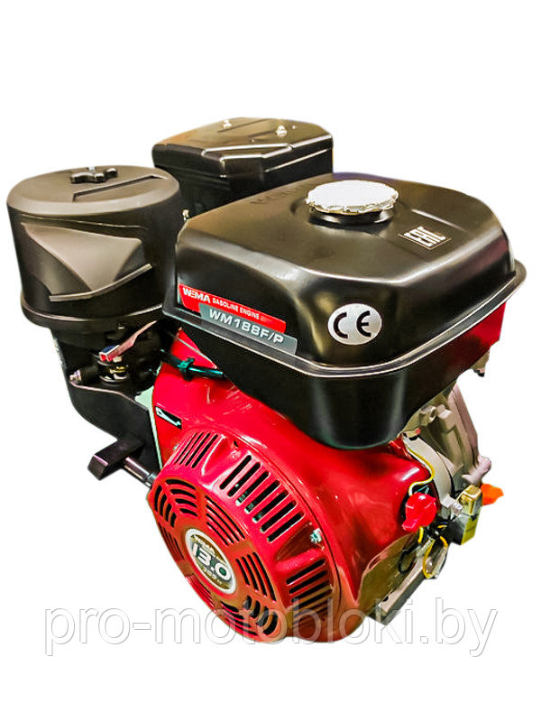 Бензиновый двигатель Weima WM188F (13,0 л.с.) под шпонку (S shaft) - фото 2 - id-p21655671