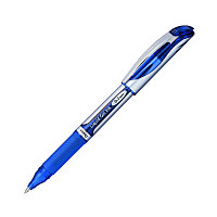Ручка-роллер не автоматическая Pentel "EnerGel BL57", цвет синий 0.7 мм, корпус синий/серебристый