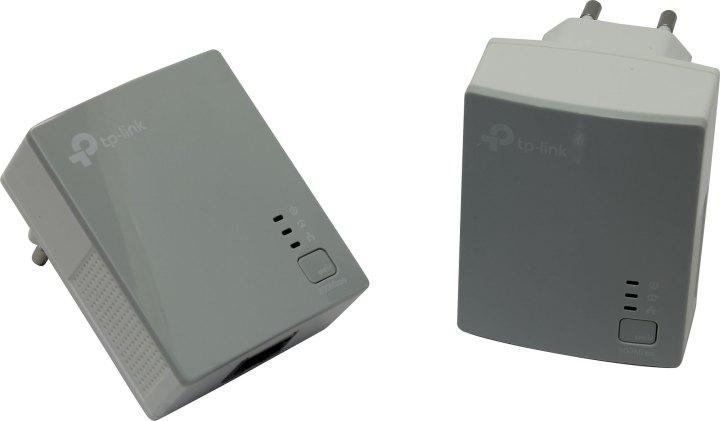Сетевая карта TP-LINK TL-PA4010KIT AV500 Nano Powerline Adapter Kit (2 адаптера1UTP 100Mbps Powerline 500Mbps)