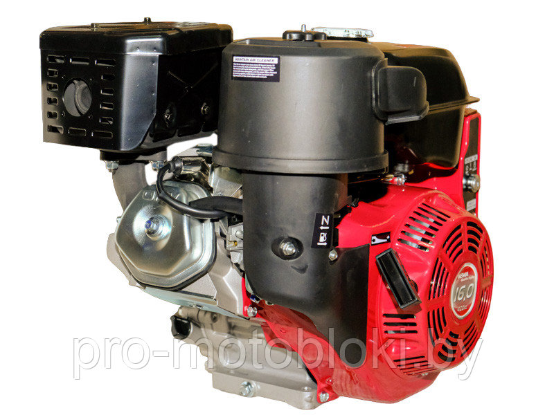 Бензиновый двигатель с электростартером Weima WM190FE/P (16,0 л.с., 14v, 20А, 280W) под шпонку (S shaft) - фото 7 - id-p21656648
