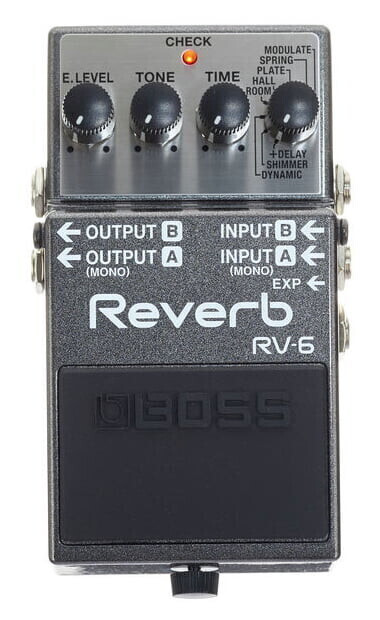 Педаль эффектов Boss Reverb RV-6 - фото 1 - id-p219601306