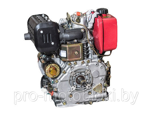 Дизельный двигатель с электростартером Weima WM192FE (13,0 л.с.) под шпонку 25 мм (S shaft) - фото 3 - id-p21661856