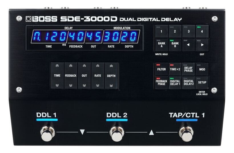 Педаль эффектов Boss SDE-3000 Dual Delay - фото 1 - id-p219601915