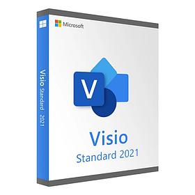 Программное обеспечение Microsoft Visio Standard 2021 32/64 Russian CEE Only EM DVD 1 пользователь