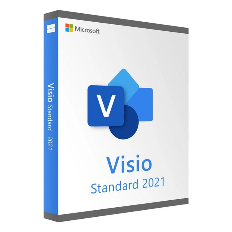 Программное обеспечение Microsoft Visio Standard 2021 32/64 Russian CEE Only EM DVD 1 пользователь - фото 1 - id-p219589012