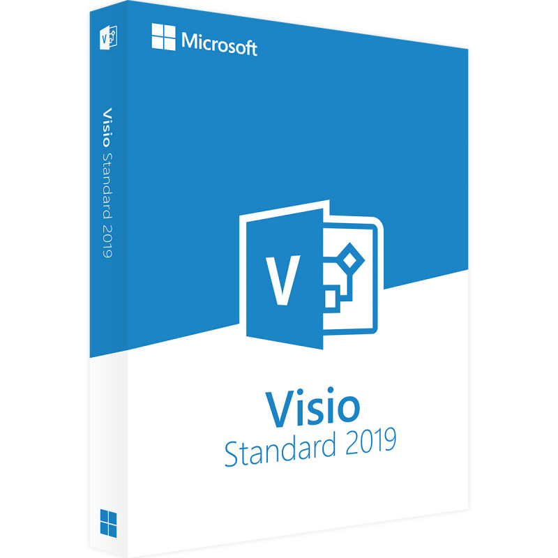 Программное обеспечение Microsoft Visio Standard 2019 32/64 Russian CEE Only EM DVD 1 пользователь - фото 1 - id-p219589013