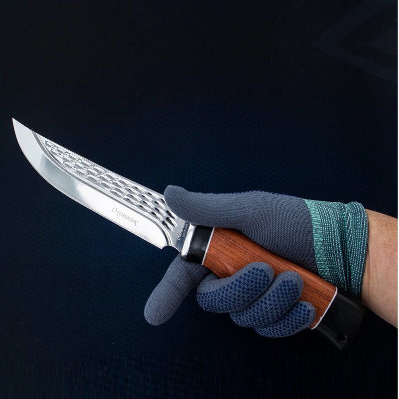 Нож фиксированный Охотник в чехле - фото 5 - id-p219602690