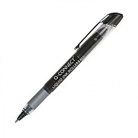 Ручка роллер с быстросохнущими чернилами Q-Connect , цвет черный 0.5 мм, корпус черный