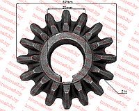 Шестерня конусная привода ротора косилки Wirax Z-16