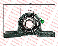 Подшипник приводного вала косилки UCP204
