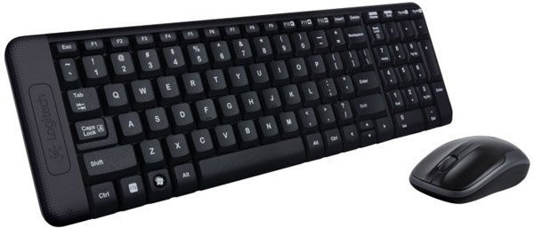 Мышь + клавиатура Logitech Wireless Combo MK220 - фото 1 - id-p219589922