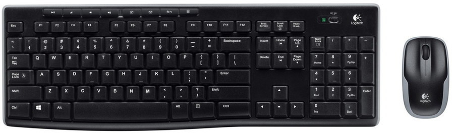 Мышь + клавиатура Logitech Wireless Combo MK270 - фото 1 - id-p219589923