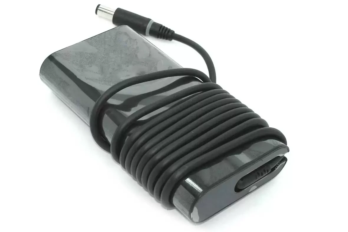 Блок питания (зарядное) для ноутбука Dell 19.5В, 4.62A, 7.4pin, 90Вт, LA90PM130 - фото 1 - id-p219607415