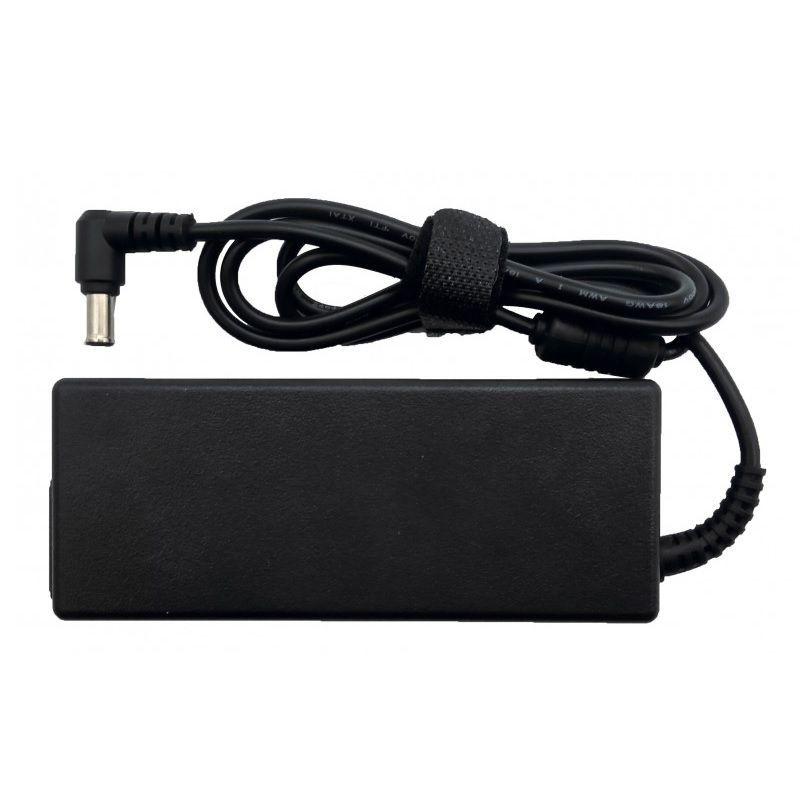 Блок питания (зарядное) для ноутбука Sony Vaio 19.5В, 4.7A, 6.5pin (LOW COST PACK), без сетевого кабеля и - фото 1 - id-p219607433