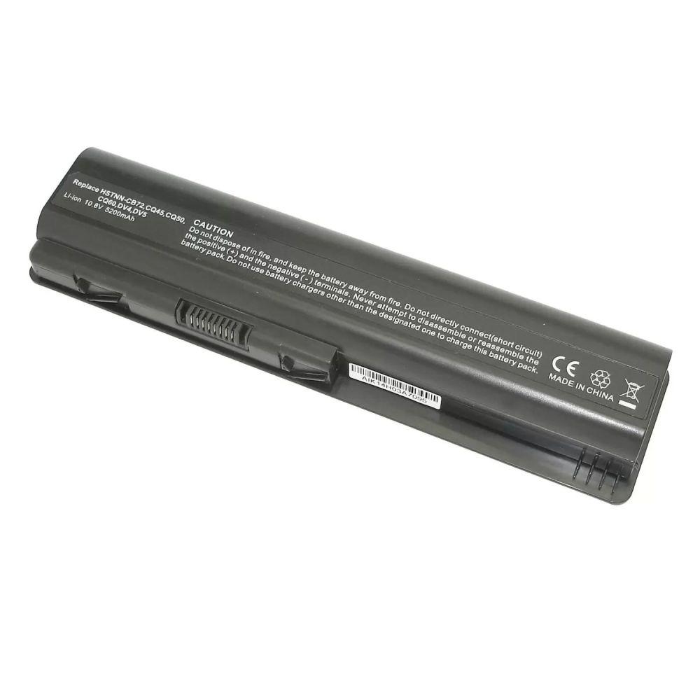 Аккумулятор (батарея) для ноутбука HP Pavilion DV4, Compaq CQ40, CQ45 5200мАч HSTNN-CB72, 11.1В, 5200мАч (Low