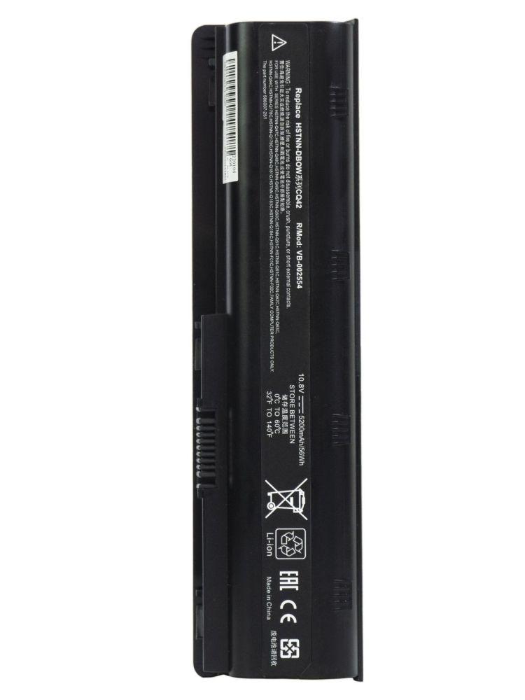 Аккумулятор (батарея) HSTNN-Q62C для ноутбука HP DV5-2000, DV6-3000, DV6-6000, 10.8В, 5200мАч, черный (OEM) - фото 1 - id-p219607493