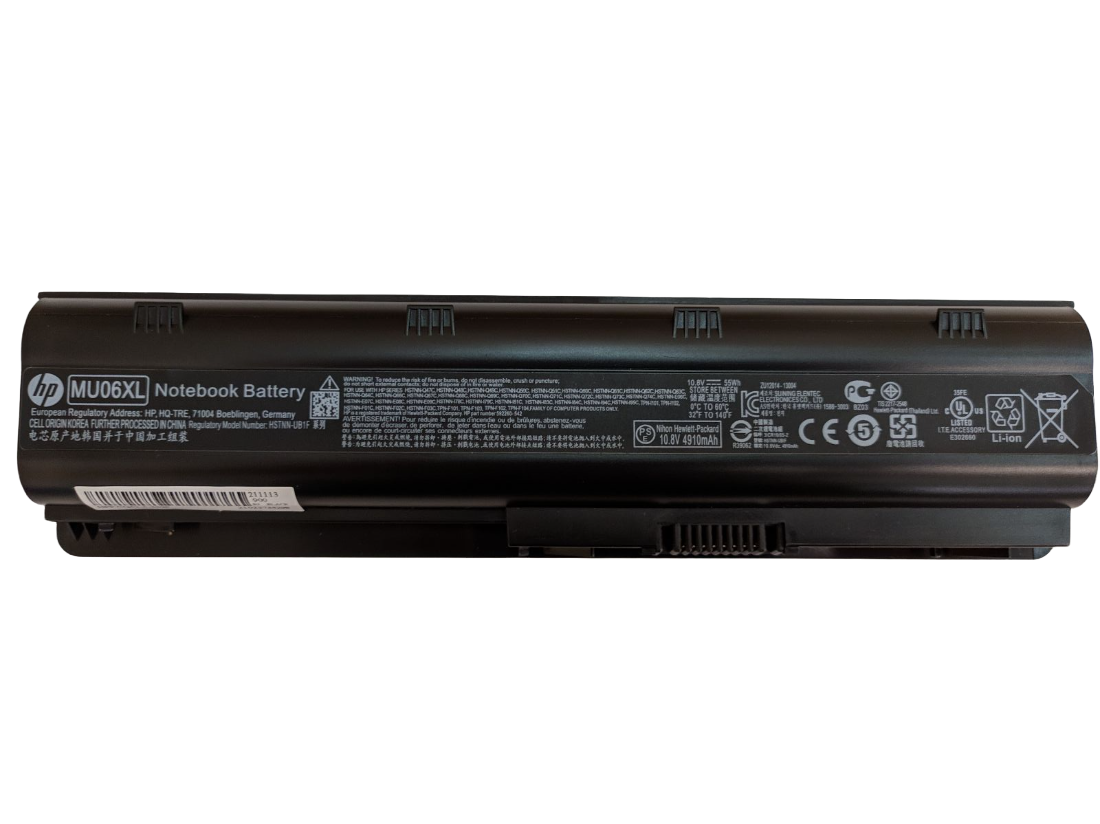 Аккумулятор (батарея) для ноутбука HP DV5-2000 DV6-3000 (HSTNN-Q62C) 10.8V, 4910мАч, 55Wh черная - фото 1 - id-p219607498