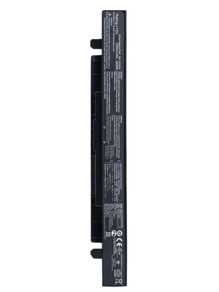 Аккумулятор (батарея) A41-X550A для ноутбука Asus X550, 2950мАч, 15V, черный