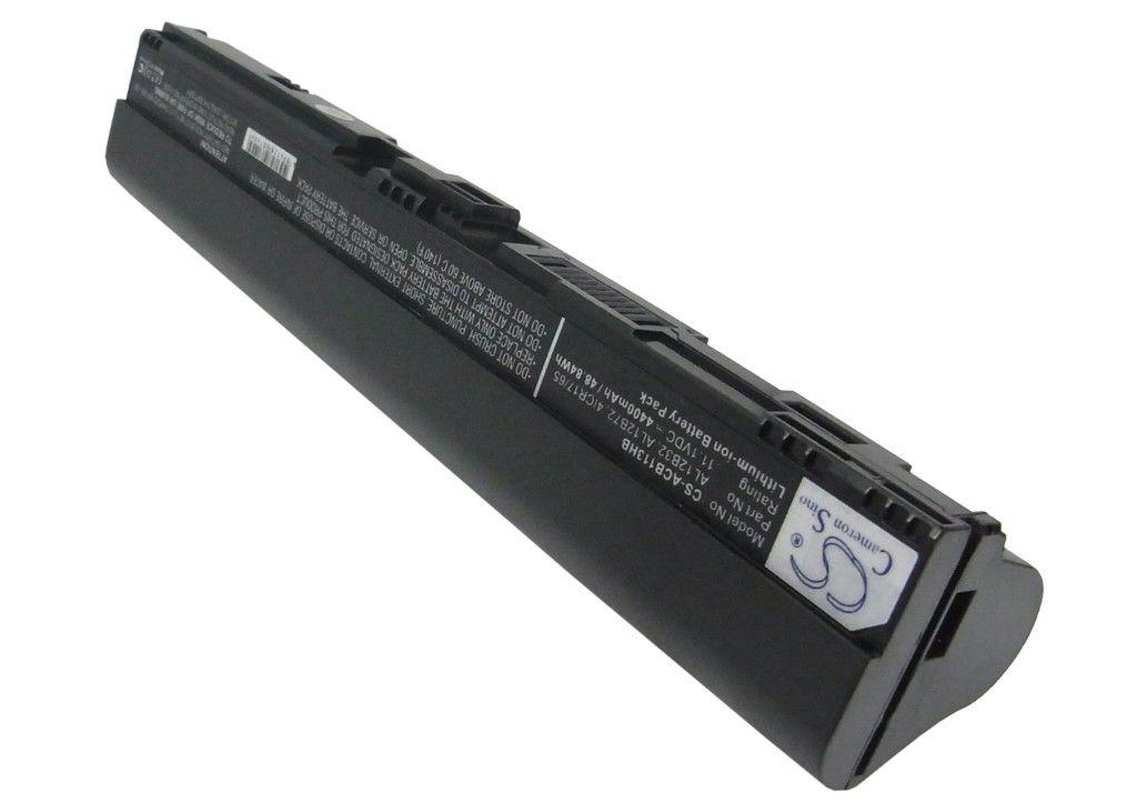 Аккумулятор (батарея) AL12B32 для ноутбука Acer Aspire V5-131, V5-171, One 725, 756, 11.1В, 5200мАч, черный,