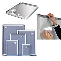 Клик рамка А1, А2, А3 ,А4 из алюминиевого профиля