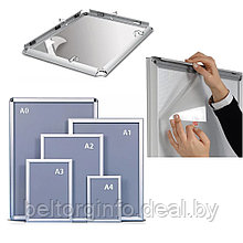 Клик рамка А1, А2, А3 ,А4  из алюминиевого профиля