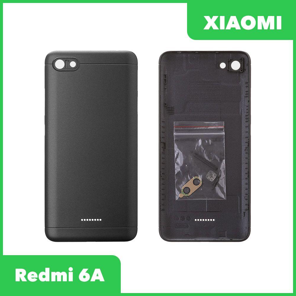 Задняя крышка корпуса для телефона Xiaomi Redmi 6A, серая - фото 1 - id-p213727157
